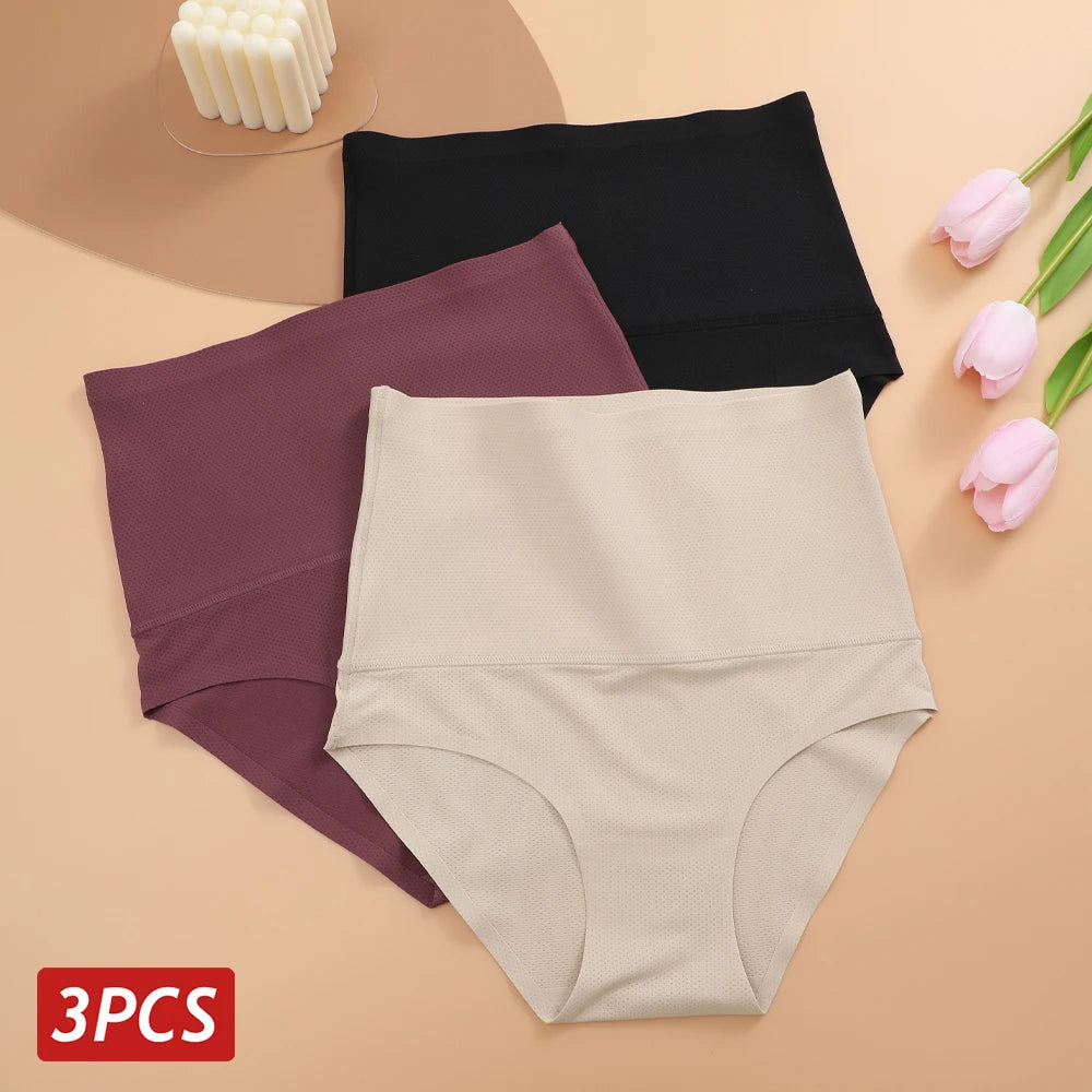 INTIMO SECRETS Women’s Seamless High-Rise Shapewear Briefs – Slimming & Breathable