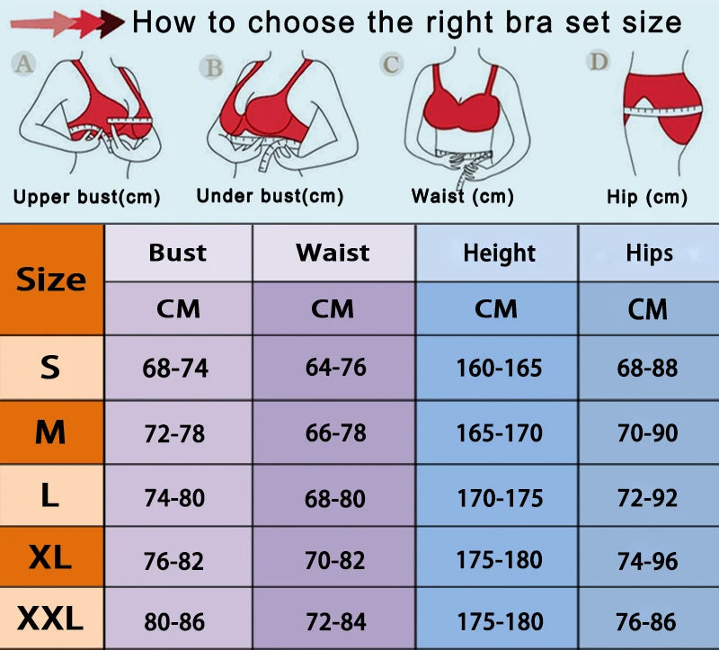 INTIMO SECRETS Women’s Transparent Lace Push-Up Bra & Panty Set