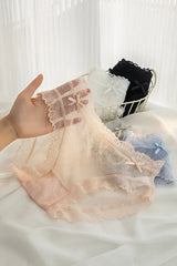 INTIMO SECRETS Women’s L-XL Sexy Lace Low-Waist Seamless Panties