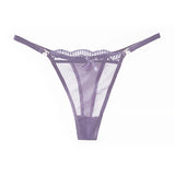 INTIMO SECRETS Transparent Mesh G-String – Soft Low-Rise Sexy Thong & Breathable Daily Lace Lingerie