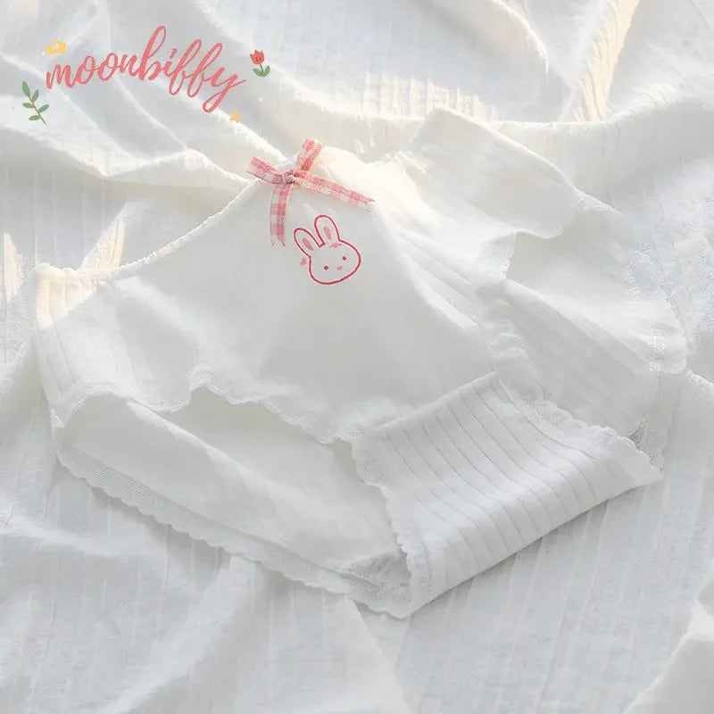 INTIMO SECRETS Women’s Cute Cartoon Fruit Cotton Seamless Panties – Strawberry Print