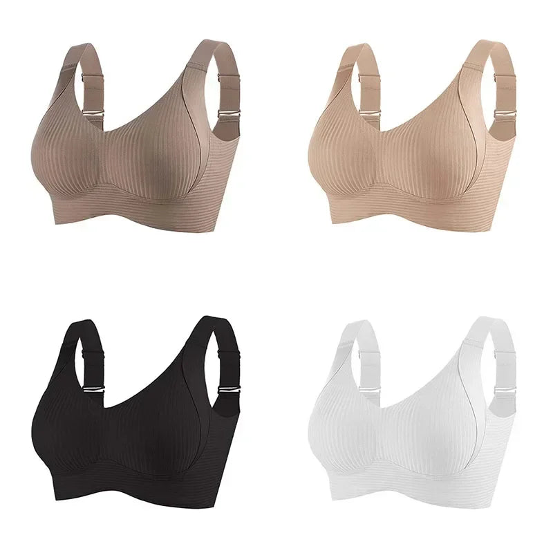 INTIMO SECRETS 1/2PCS Seamless Push-Up Bra – Wireless & Comfortable