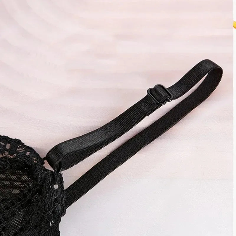 INTIMO SECRETS Women’s Lace Bralette – Thin, Transparent, Sexy Lingerie