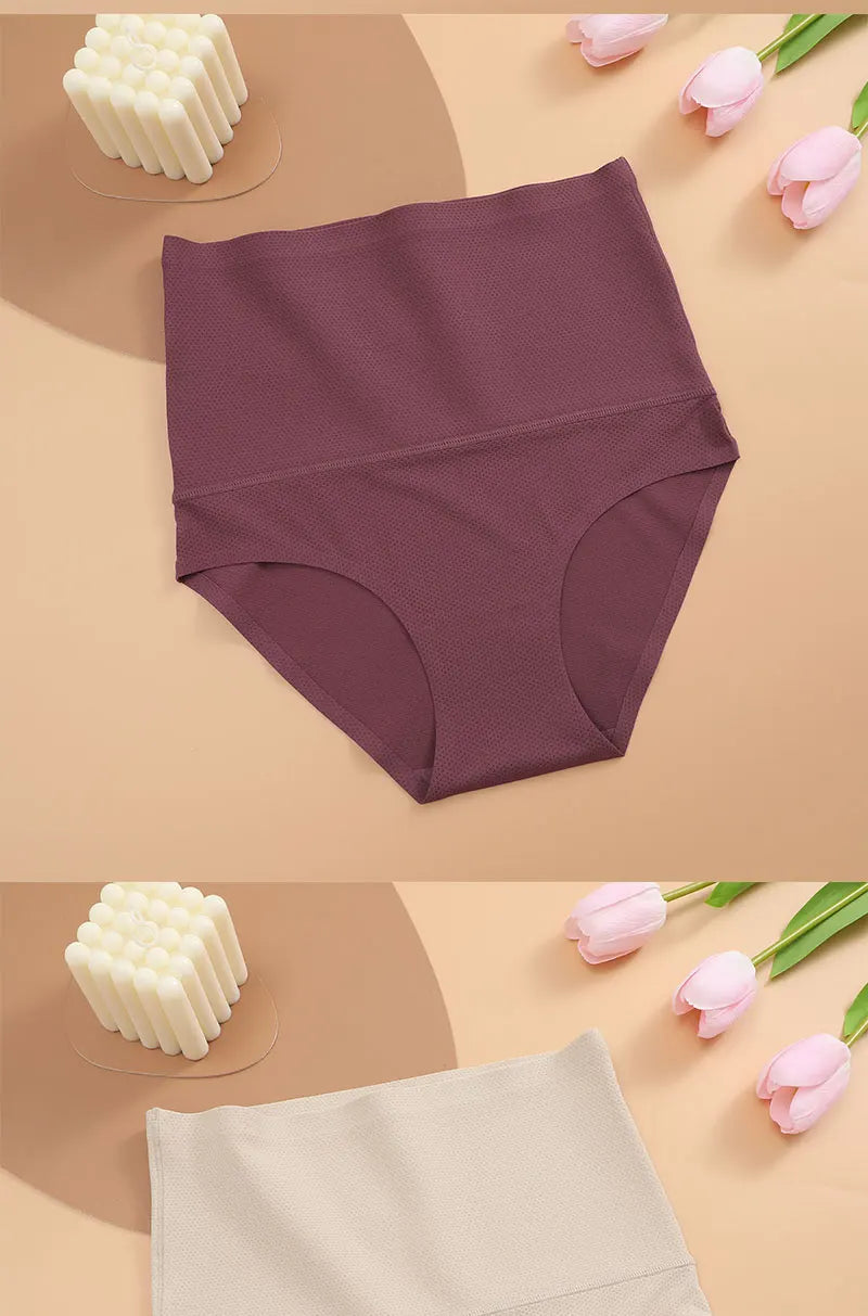 INTIMO SECRETS Anti-Bacterial High Waist Shapewear - Seamless Briefs