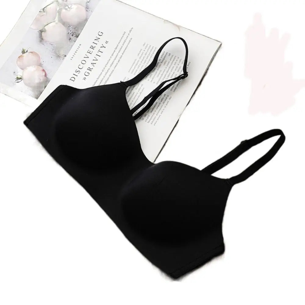 INTIMO SECRETS One-Piece Seamless Push Up Bra – Wireless Comfort Lingerie