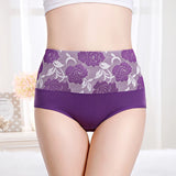 INTIMO SECRETS 3PCS High Waist Cotton Panties – Plus Size Women’s Lingerie