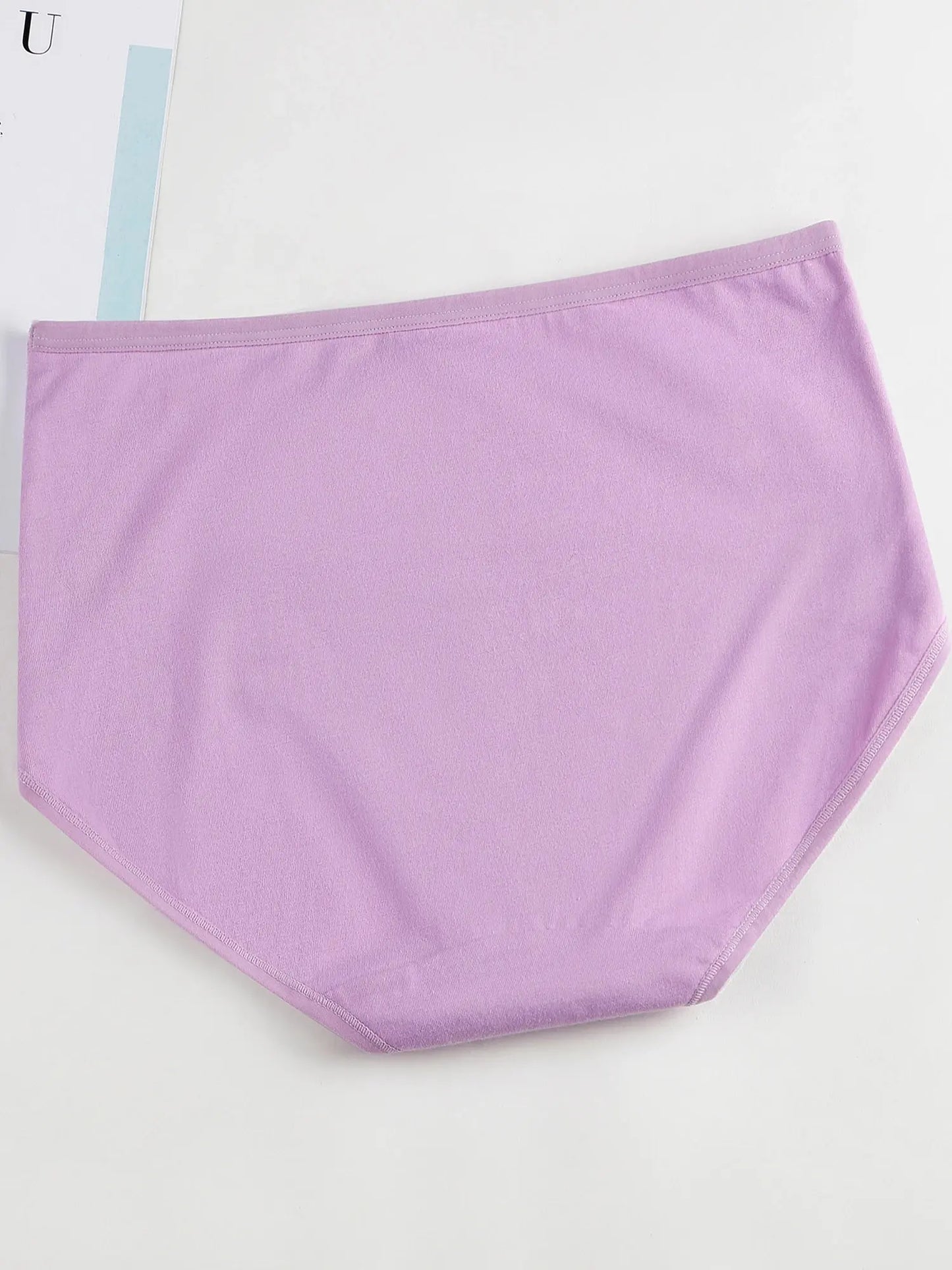 INTIMO SECRETS 3PCS Cotton Panties – Plus Size Women L-5XL Seamless Lingerie