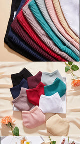 INTIMO SECRETS 5-Pack V-Waist Brazilian Thongs – Women’s Cotton Panties