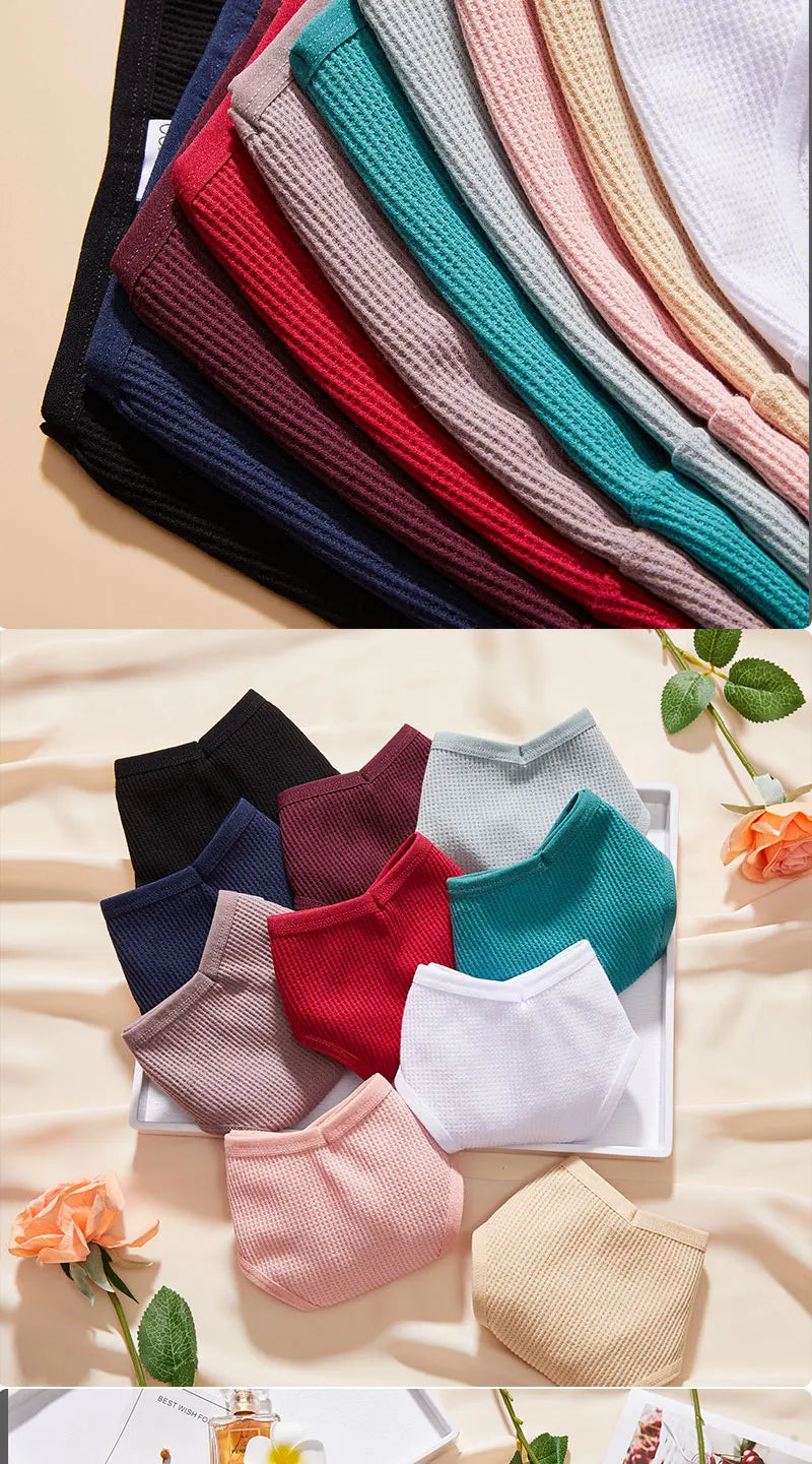 INTIMO SECRETS 5-Pack V-Waist Brazilian Thongs – Women’s Cotton Panties