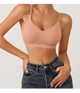 INTIMO SECRETS Seamless Wireless Push-Up Bra – Removable Pad Bralette