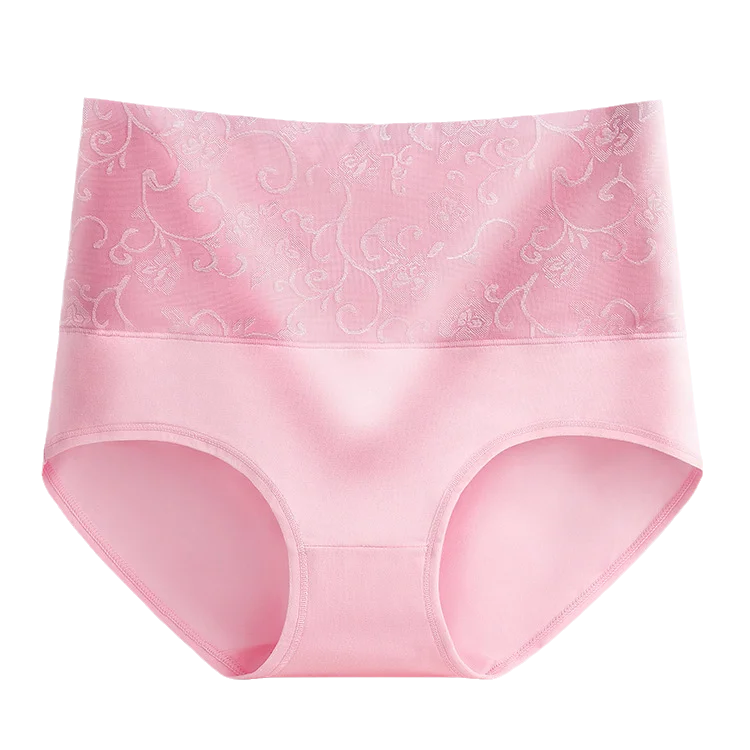 INTIMO SECRETS 3-Pack Plus Size Cotton Panties – High Waist Full Coverage