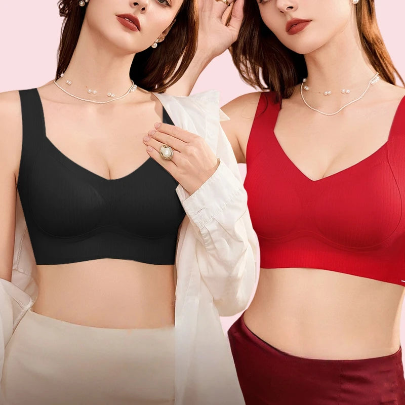 INTIMO SECRETS Soft Wireless Bra for Women