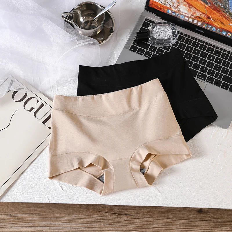 INTIMO SECRETS 3PCS Women’s Cotton Boxer Panties – Plus Size Lingerie