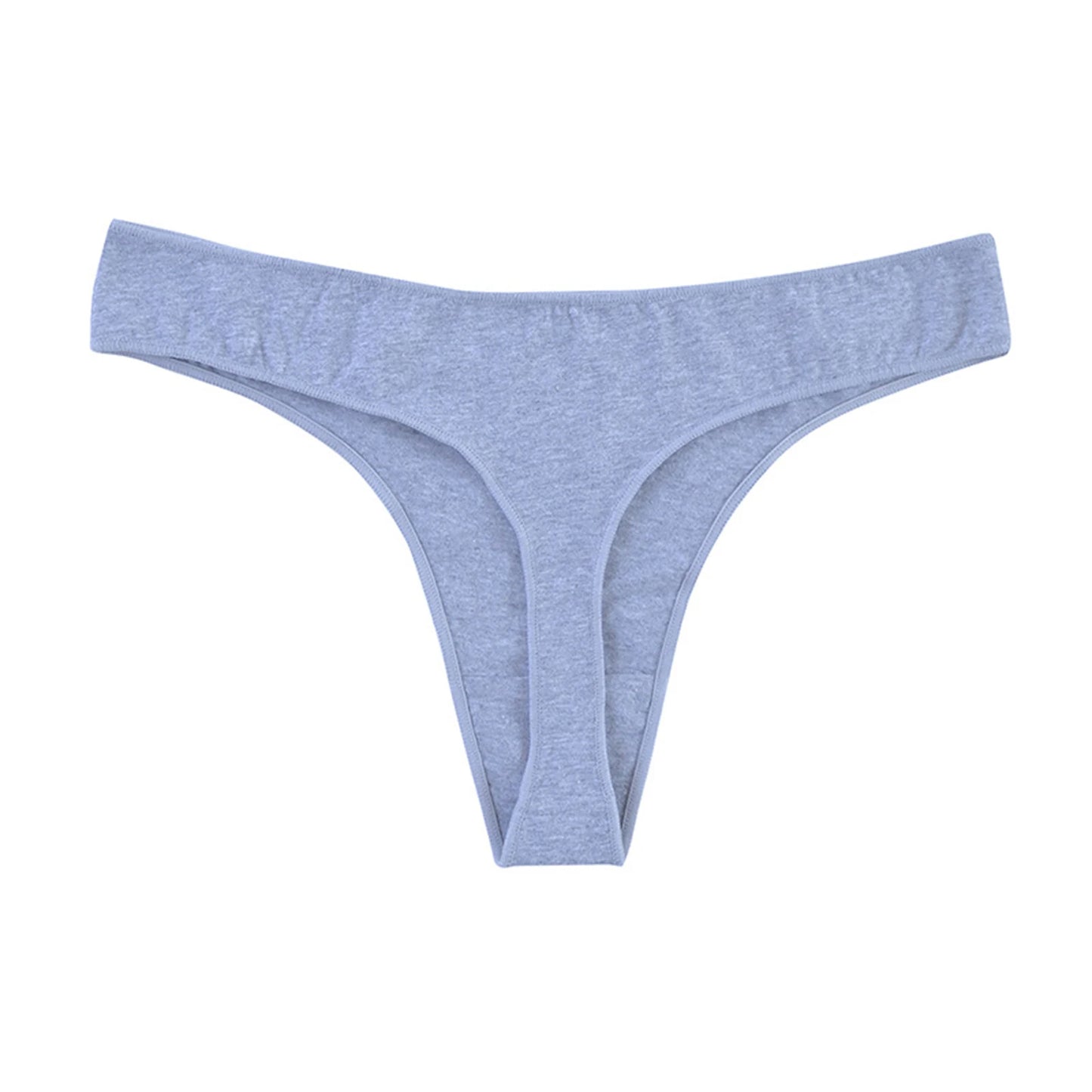 INTIMO SECRETS Plus Size Mid-Waist Thong Panties