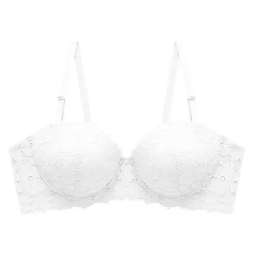 INTIMO SECRETS Thickened A-Cup Bra – Small Bust Support Double Bralette