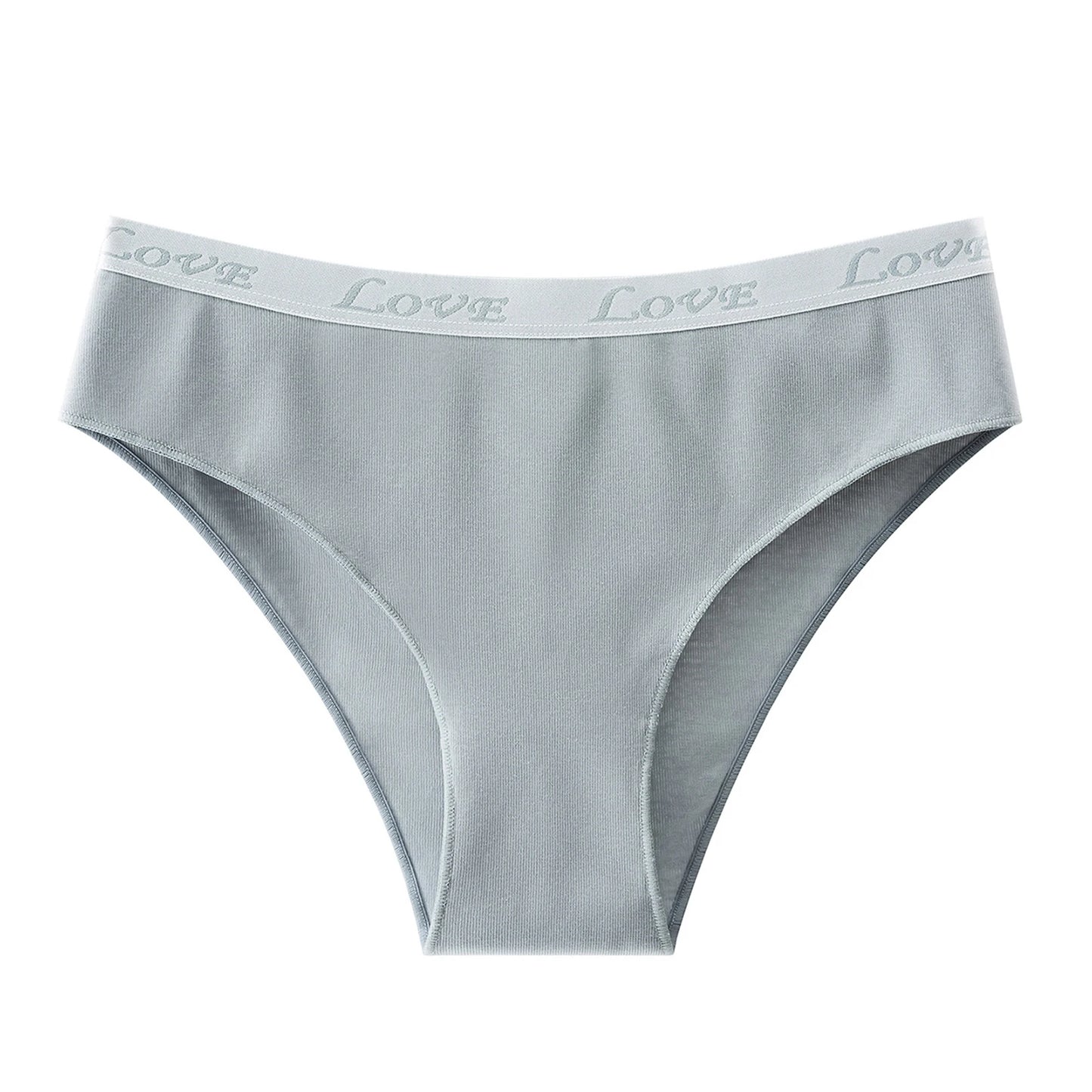 INTIMO SECRETS Plus Size Mid-Waist Thong Panties