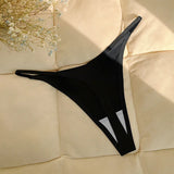 INTIMO SECRETS Ruffles Seamless Thong – Invisible T-Back Underwear for Women