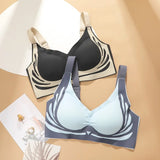 INTIMO SECRETS Plus Size Super Gather Push-Up Bra – Soft Seamless Support