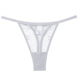 INTIMO SECRETS 2PCS Mesh Thongs – Transparent Seamless G-String Underwear for Women S-XL