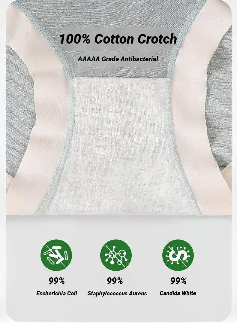 Women'S Modal Panties Seamless Underwear Cotton Breathable Female Underpants Girls Briefs Plus Size Sexy Intimates Lingerie