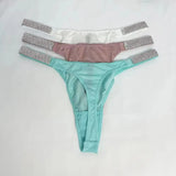INTIMO SECRETS Rhinestone Thongs – Sexy Low-Waist G-String Underwear for Women