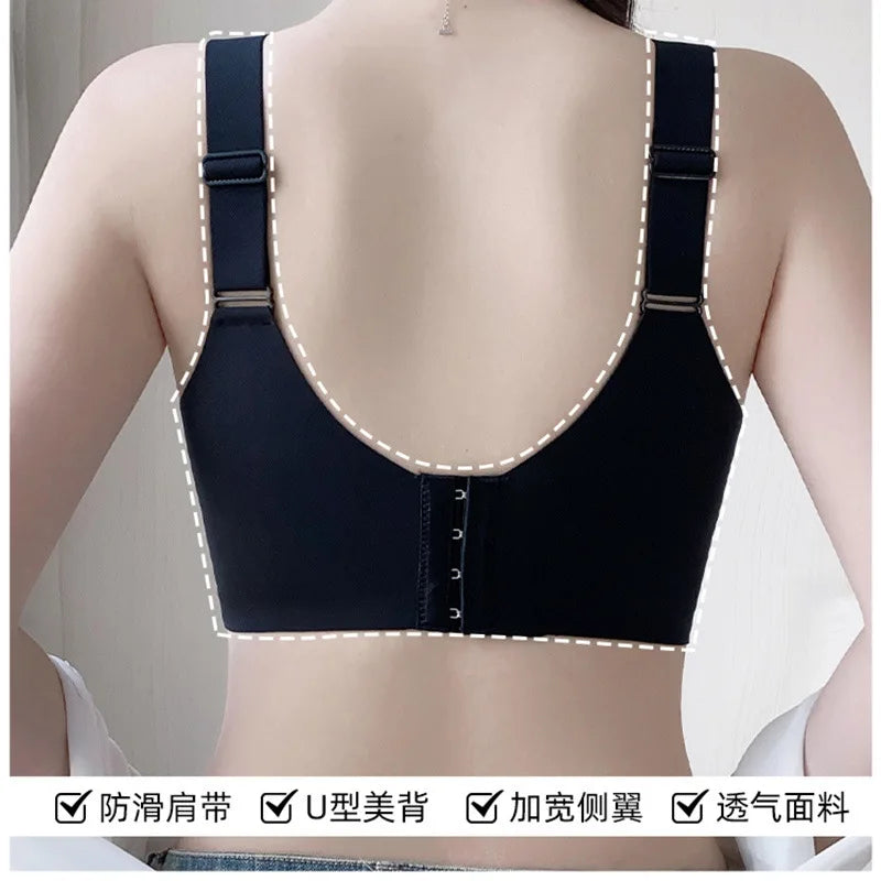 INTIMO SECRETS Adjustable Seamless Plus-Size Bra – Thin Beautiful Back