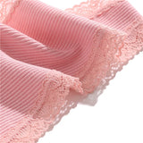 INTIMO SECRETS 4PCS Cotton Lace G-String – Low-Rise Thongs for Women