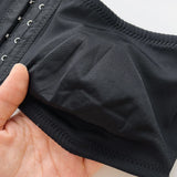 INTIMO SECRETS Women’s Black Removable Padded Ice Silk Traceless Strapless Bra – Wire-Free Seamless Underwear