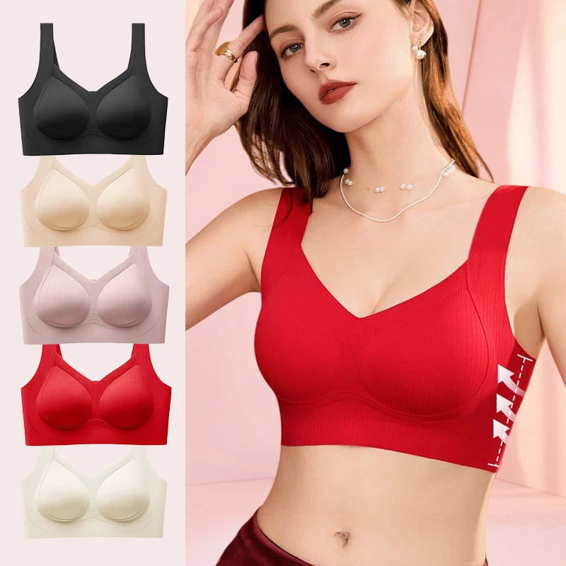 INTIMO SECRETS Soft Wireless Bra for Women