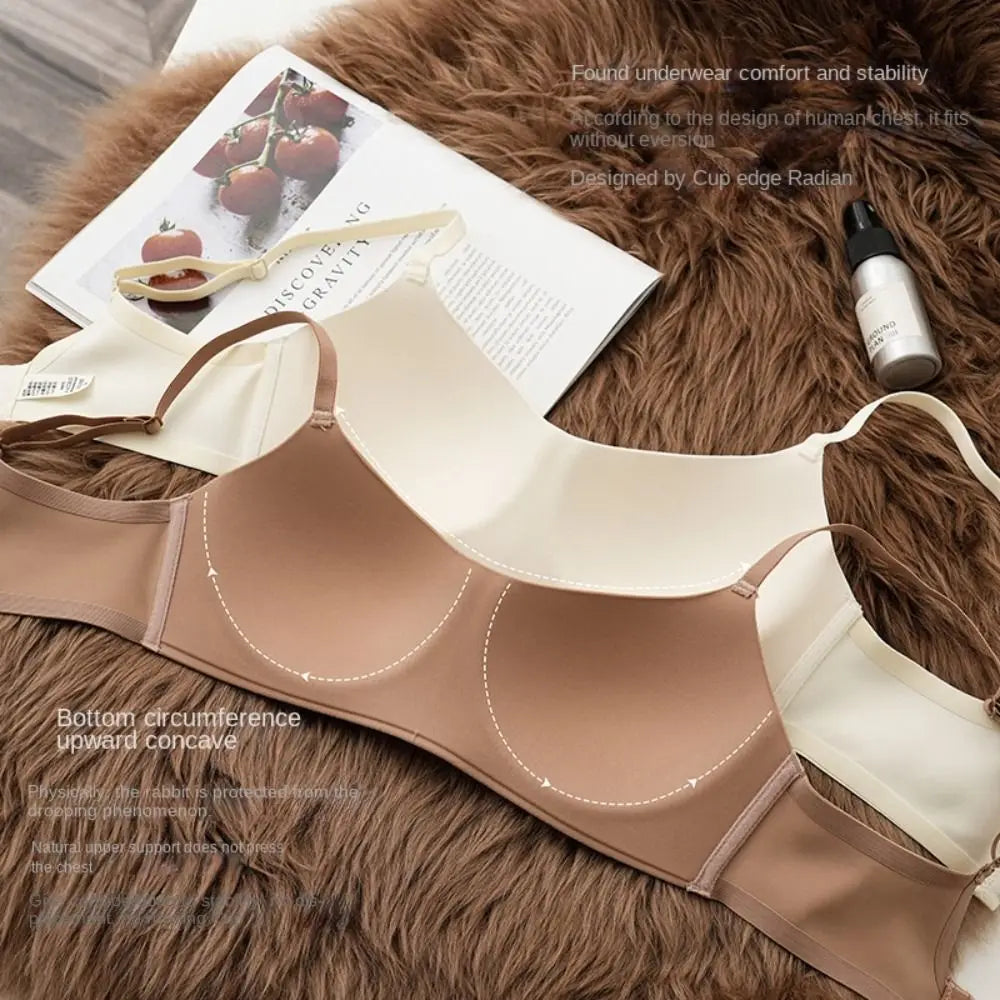 INTIMO SECRETS One-Piece Seamless Push Up Bra – Wireless Comfort Lingerie