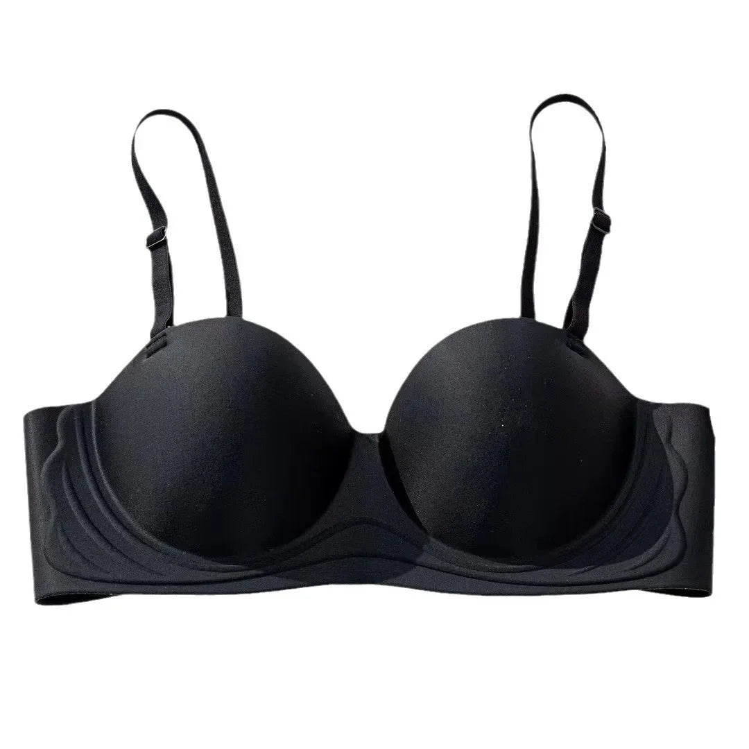 INTIMO SECRETS Strapless Push-Up Bra – Seamless, Wireless, 3/4 Cup