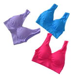 INTIMO SECRETS Wireless Sports Bra – Comfortable Gym & Running Top