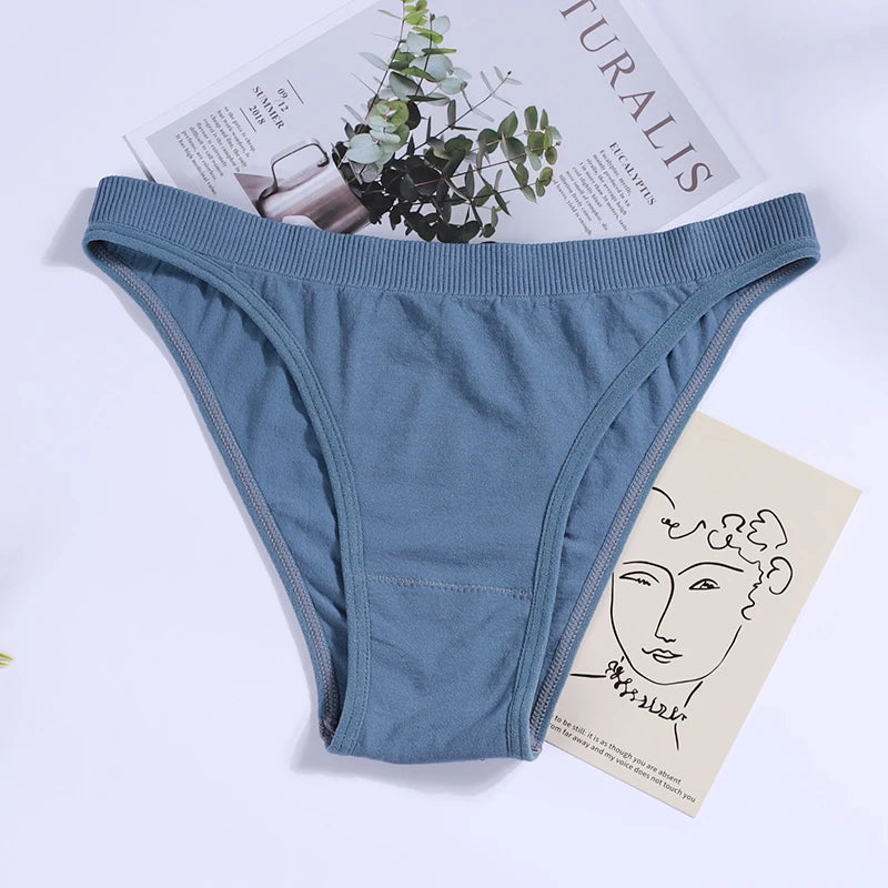 INTIMO SECRETS 7-Pack Women’s Seamless Thong & Brief Panties Set