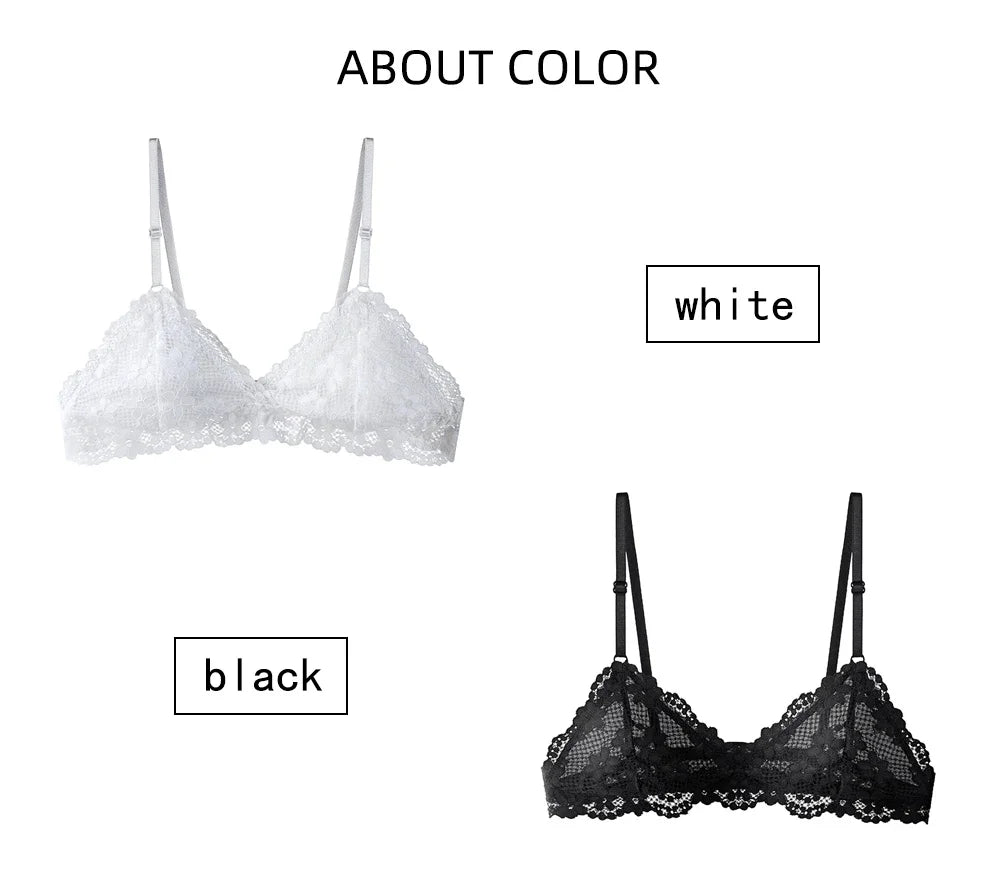 1Pcs Lace Bra For Woman Thin Transparent Sexy Underwear Female Lingerie Women's Bralette For Ladies NEW SALE