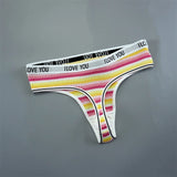 INTIMO SECRETS 3PCS Cotton Thongs – Soft Low-Rise G-String Underwear for Women