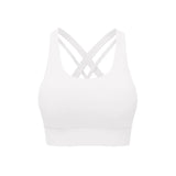 INTIMO SECRETS Women’s Seamless Sports Bra – Fixed Cup, Sweat-Absorbing Workout Top