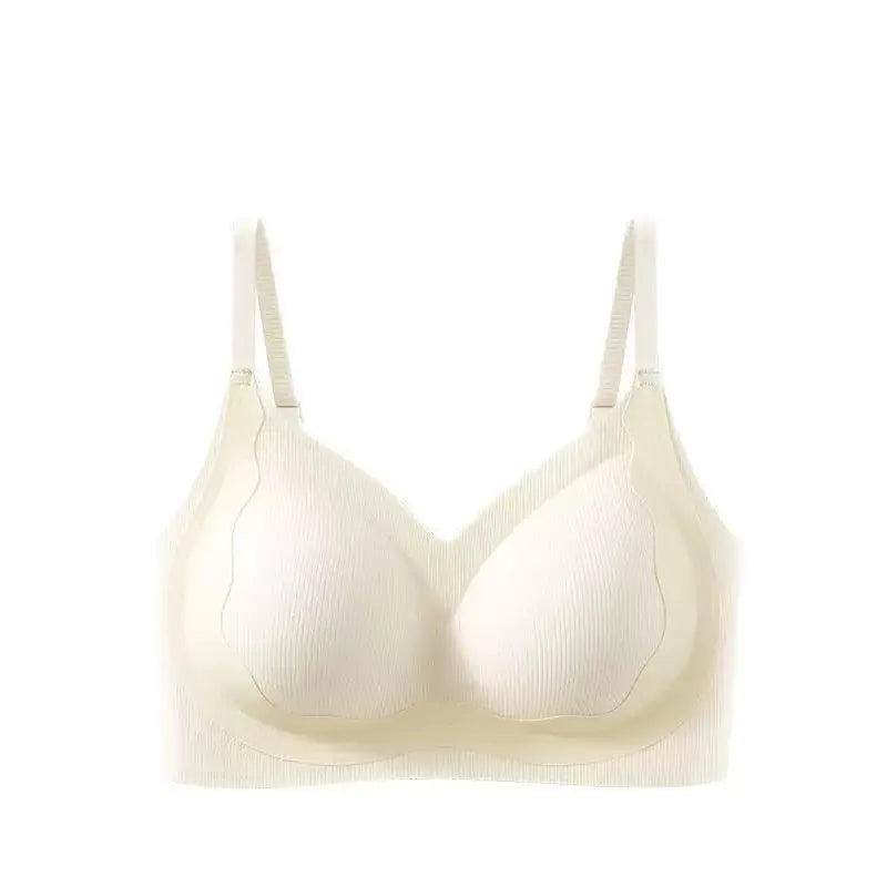 INTIMO SECRETS Women’s Adjustable Wire-Free Sports Bra – Anti-Sag Fitness Top