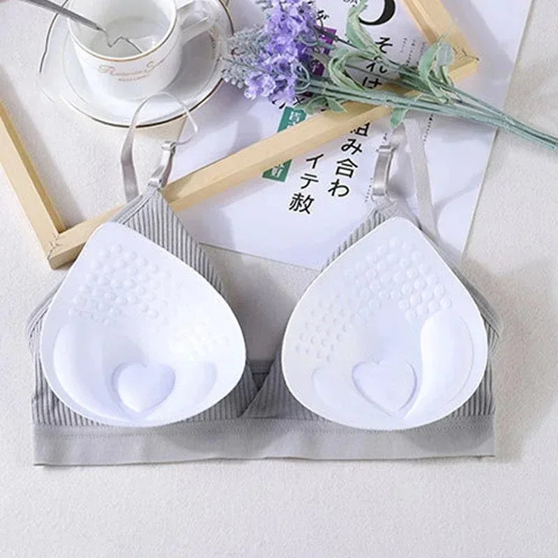 INTIMO SECRETS Women’s Triangle Cup Yoga Sports Bra – Adjustable Beauty Back Vest