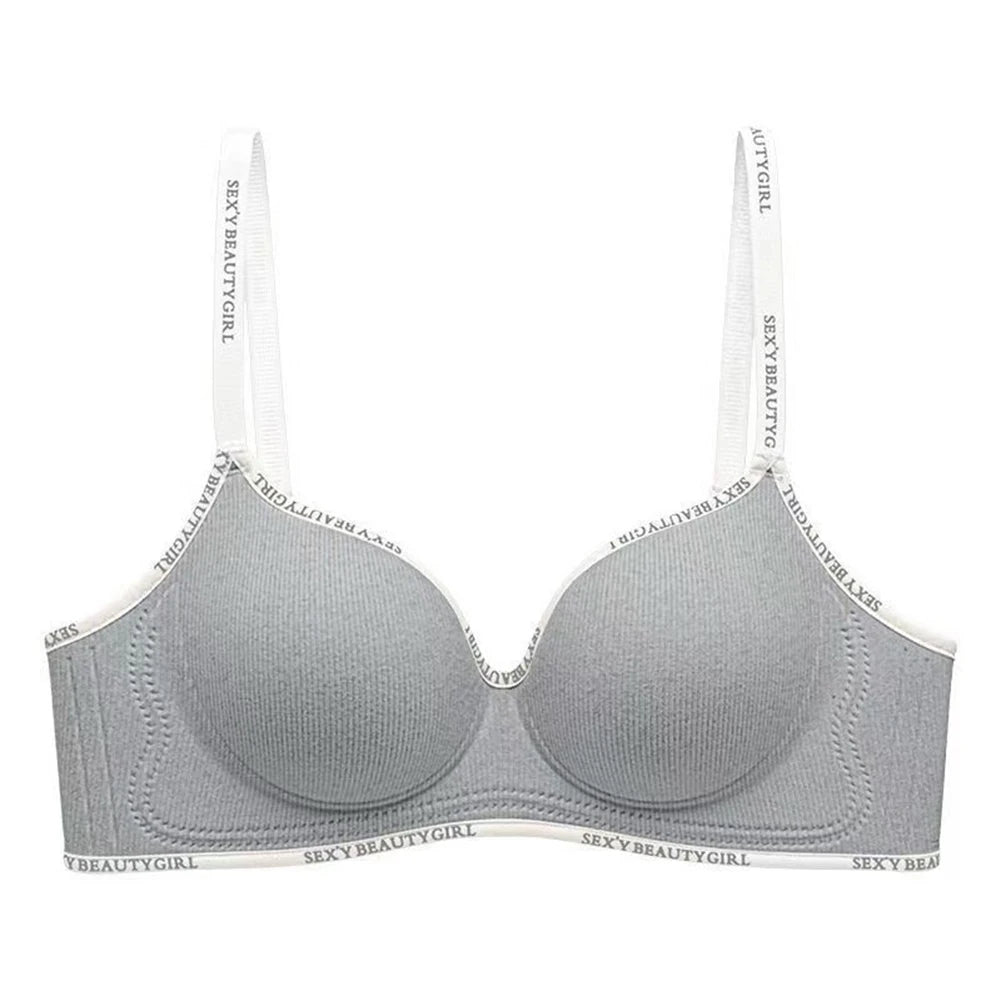 INTIMO SECRETS Women’s Lightweight Wireless Seamless Bra – Adjustable Straps