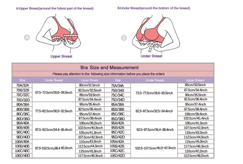 Front Button Wireless Bralette for Women – Lightweight Push-Up Comfort Bra