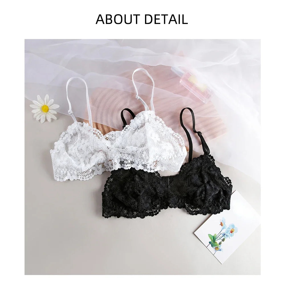 1Pcs Lace Bra For Woman Thin Transparent Sexy Underwear Female Lingerie Women's Bralette For Ladies NEW SALE