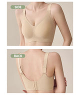 INTIMO SECRETS Plus Size Seamless Push-Up Bra – Wireless Padded Bralette (M-5XL)