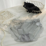 INTIMO SECRETS Women’s L-XL Sexy Lace Low-Waist Seamless Panties