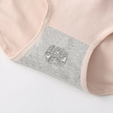 INTIMO SECRETS 4PCS High Waist Cotton Panties – Plus Size Women’s Lingerie