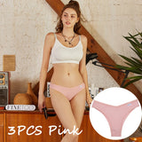 3PCS/Set Brazilian Underwear Women Panties Waffle Cotton Panties FINETOO Female Underwear Briefs Intimates Women Lingerie S-XL