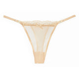INTIMO SECRETS Transparent Mesh G-String – Soft Low-Rise Sexy Thong & Breathable Daily Lace Lingerie