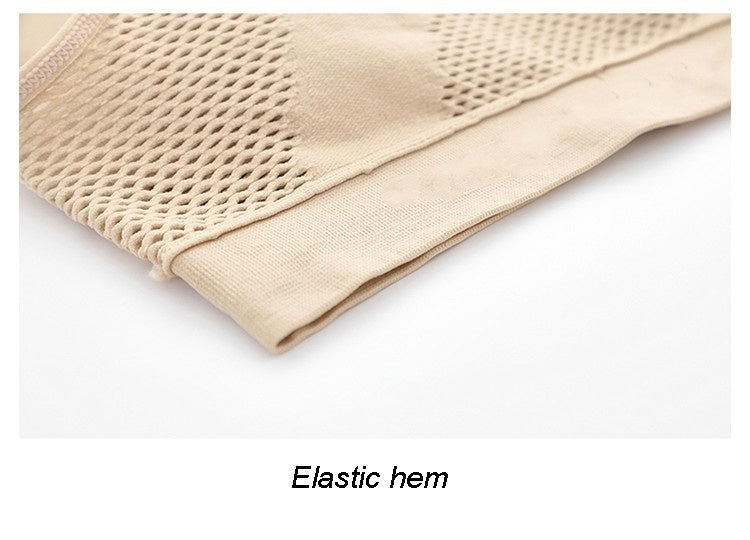 INTIMO SECRETS Women’s Breathable Sports Vest Bra – Shockproof & Sweat-Absorbent