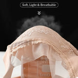 INTIMO SECRETS Women’s Seamless Floral Lace Bra – Soft, Breathable, Sexy Lingerie