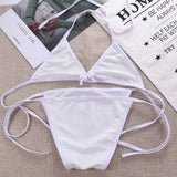 INTIMO SECRETS Sexy Halter Bikini Set - Push-Up Padded Swimsuit Brief