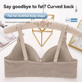 INTIMO SECRETS Plus Size Front Buckle Push-Up Bra – Adjustable & Comfortable